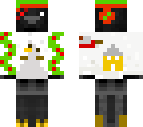 king crow in a sweater