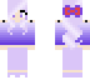 lavender with a bow