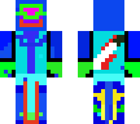 neon lightning warrior (battle worn deep explorer)