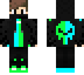 nike boy green and cyan