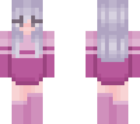 pink sweatshirt girl