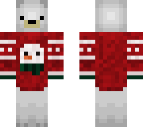 polarbear in christmas sweater 2.0