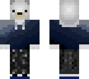 polarbear in hoodie