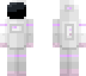 purple and pink astronaut