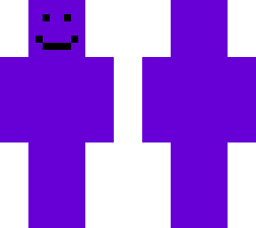 purple man