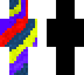 rainbow/black