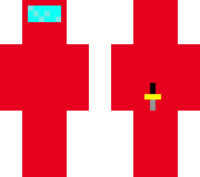 red sus.like every other person who makes among us skins this is not renengel