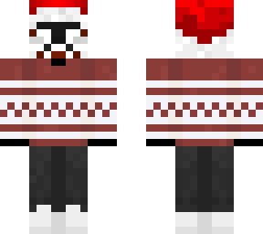 red trooper with hat