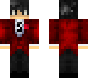 red tux man