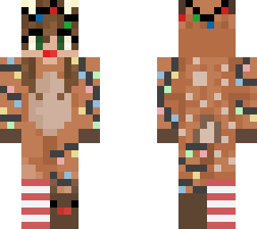 reindeer girl onsie (with horns)