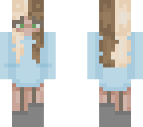 split dye /~/ blue hoodie