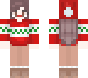 woo! i finally made my x-mas skin!