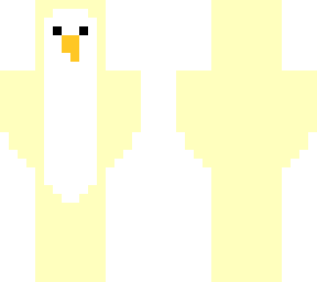 yellow adorable penguin