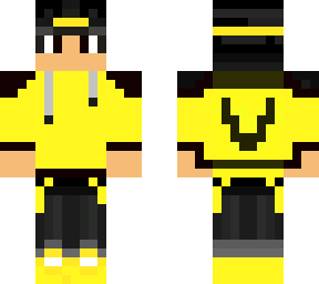 yellow hoodie boy