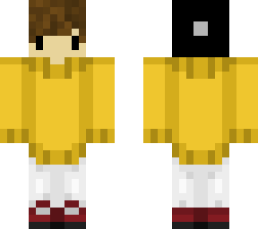 yellow sweater