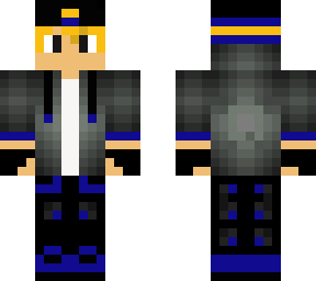 zoont blauw