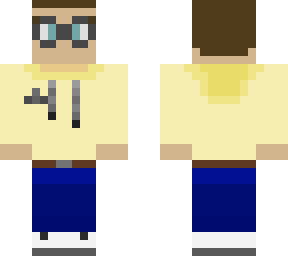 a boy with a blue hoodie