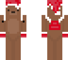 a santa bear