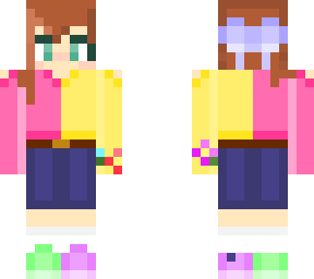 a skin i made with my little sister!!