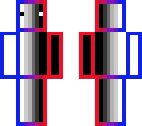 a somewhat gradient skin