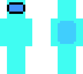 among us cyan