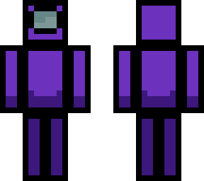 among us purple shaded (with real colors from game)
