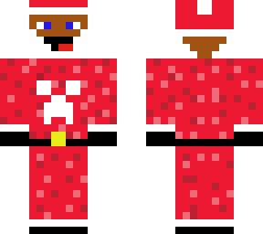 black santa creeper face