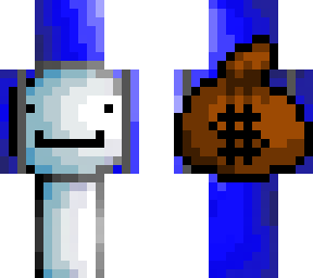 blue dream with money bag skin
