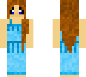 blue girl