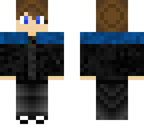 blue jacket boi