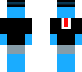blue man