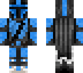 blue mandalorian