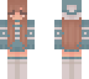 blue winter jumper