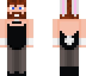 bunny suit man