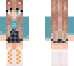 cat girl blue shirt edit 2