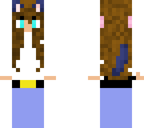 cat girl with flower crown