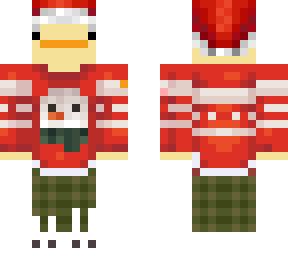 christmas duck- edit of shootymcshotboi's skin