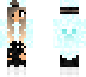 creeper blue girl