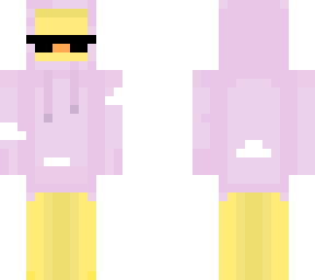cute duck girl (purple)