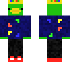 duck in light up jumper