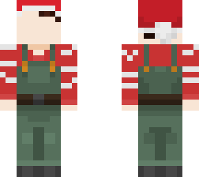 failed attempt to christmas skin