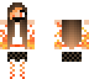 fire girl trasher