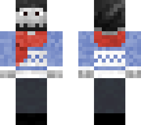 ghost schlatt withchristmas sweater :d