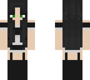 green green maid girl skin