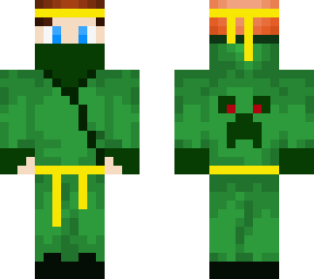 green ninja guy