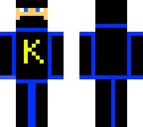 k front and back costume