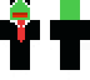 kermit the frog  in a tuxedo!!!!!!!!