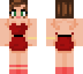 lady in red