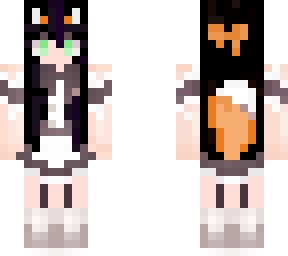 me but fox maid girl