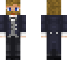 mr. tread-wood variation (dark suit!)